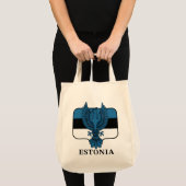 Estland Noord-Europa Tote Bag (Voorkant (product))