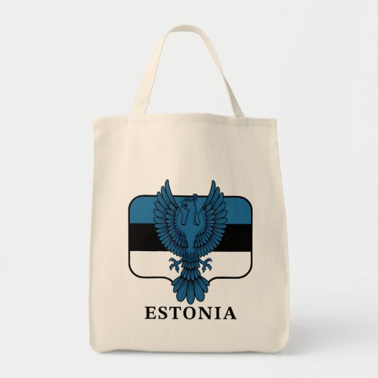 Estland Noord-Europa Tote Bag (Voorkant)
