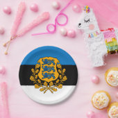 Estland Papieren Bordje (Feest)