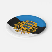 Estland Papieren Bordje (Gekanteld)