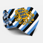 Estland Stropdassen, mode Estse vlag Stropdas (Opgerold)