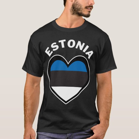 Estland t-shirt (Voorkant)