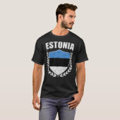 Estland T-shirt (Voorkant volledig)