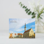 Estland Tallinn Briefkaart (Staand voorkant)