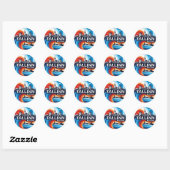 Estland Tallinn Reizen Ronde Sticker (Vel)