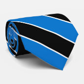 Estland vlag Colors Elegant Stropdas (Opgerold)