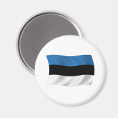 Estland Vlag Magneet (Voorkant / Achterkant)
