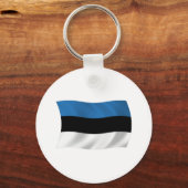 Estland Vlag Sleutelhanger (Voorkant)