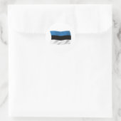 Estland Vlag Sticker (Tas)
