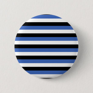 estland vlag strepen land symbool patroonlijnen ronde button 5,7 cm