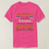 Estland Vlag Vlinder Cadeau voor Ests Van Esto T-shirt (Design voorkant)