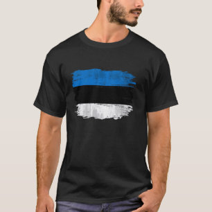 - Estland - vlag voor Estse cadeaus T-shirt