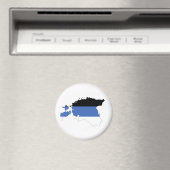 estland - vlaggestaat magneet (Insitu (Vaatwasser))