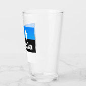 Estland Voetbal Glas (Links)