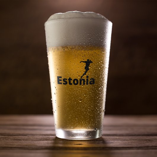 Estland Voetbal Glas