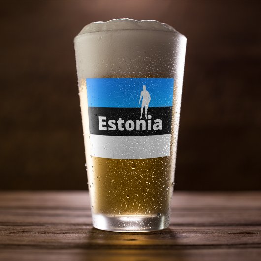 Estland Voetbal Glas
