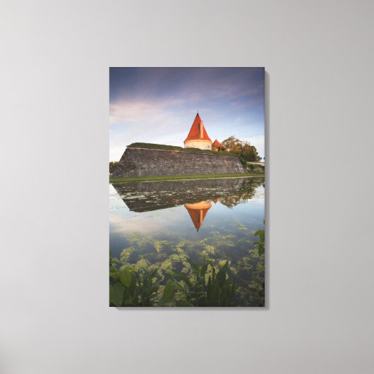 Estland, Westerne Estland, Saaremaa Canvas Afdruk (Voorkant)