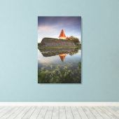 Estland, Westerne Estland, Saaremaa Canvas Afdruk (Insitu (Houten vloer))