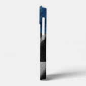 Estland zijde vlag Case-Mate iPhone case (Achterkant / Links)