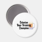 Estlands Drink bierkampioen Magneet (Voorkant / Achterkant)