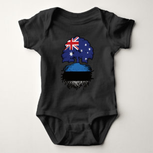 Estlandse Australische Australische boomstammen Romper