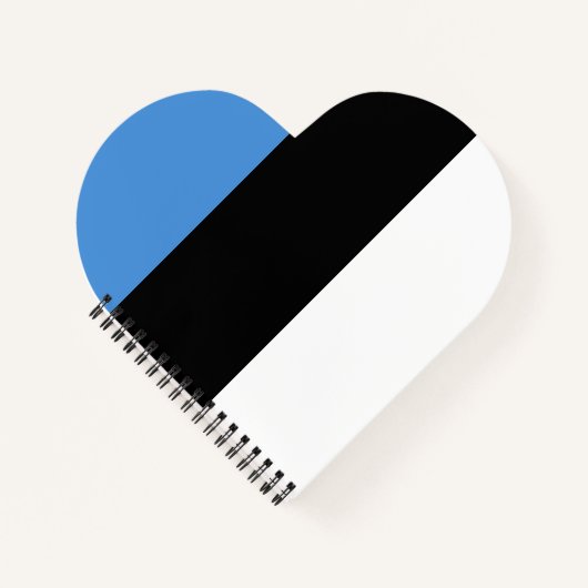 Estlandse vlag notitieboek (Voorkant)