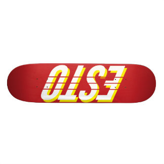 esto skateboard dek 8"