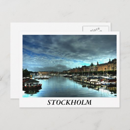 Estocolmo Briefkaart (Voorkant / Achterkant)