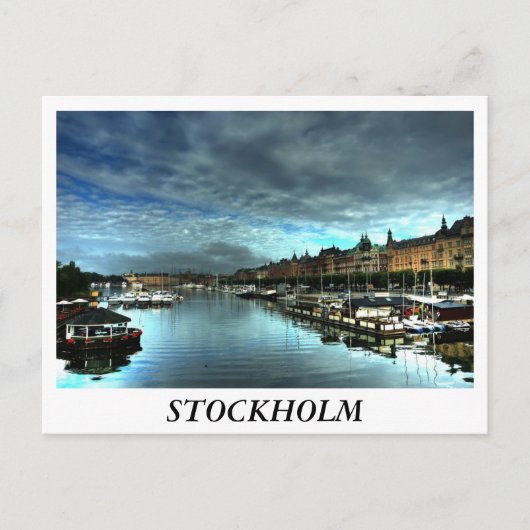 Estocolmo Briefkaart (Voorkant)