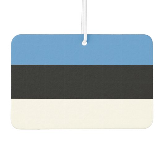 Estonia flag Air Freshener Luchtverfrisser (Voorkant)