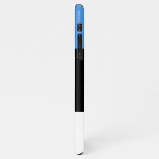 Estonia flag Phone Case iPhone Hoesje (Linkerkant)