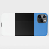 Estonia flag Phone Case iPhone Hoesje (Achterkant horizontaal)