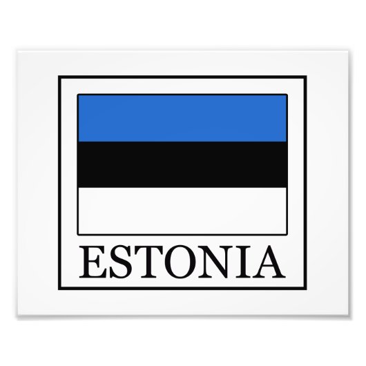 Estonia Foto Afdruk (Voorkant)