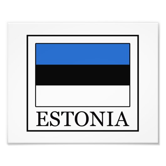 Estonia Foto Afdruk (Voorkant)