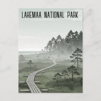 Estonia Lahemaa National Park Travel Briefkaart