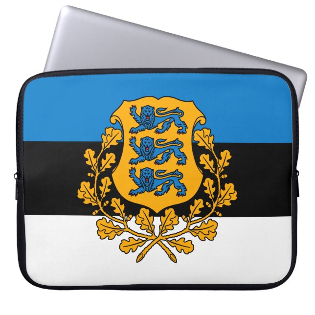 Estonia Laptop Sleeve (Voorkant)