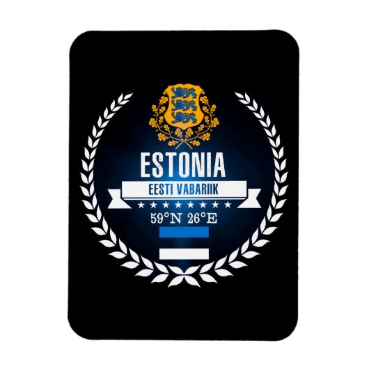 Estonia Magneet (Verticaal)
