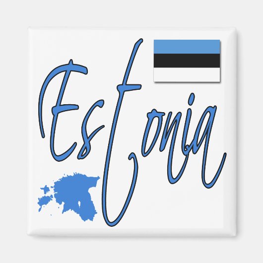 Estonia Magneet (Voorkant)