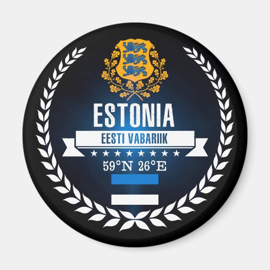 Estonia Magneet (Voorkant)