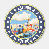 Estonia Magneet (Voorkant)