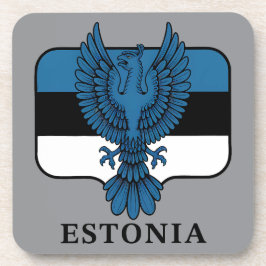 Estonia Northern Europe Bier Onderzetter
