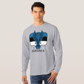 Estonia Northern Europe T-shirt (Voorkant volledig)