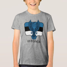 Estonia Northern Europe Tri-Blend Shirt