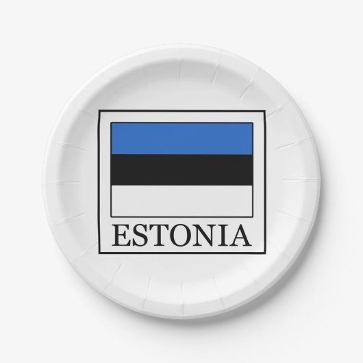 Estonia Papieren Bordje (Voorkant)