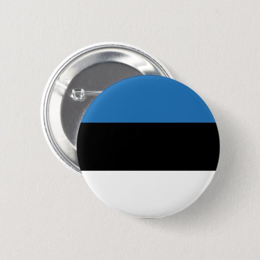 Estonia Ronde Button 5,7 Cm (Voorkant /achterkant)
