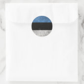 Estonia Ronde Sticker (Tas)
