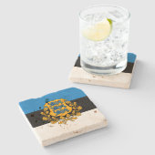 Estonia Stenen Onderzetter (Zijkant)