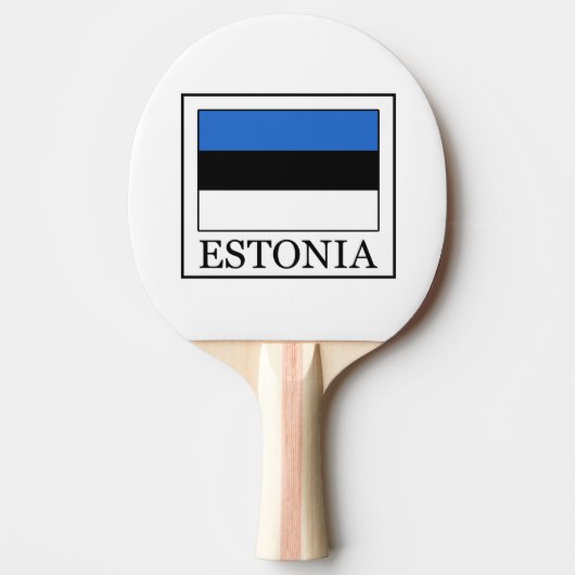 Estonia Tafeltennisbatje (Voorkant)