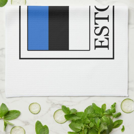 Estonia Theedoek (Gevouwen)