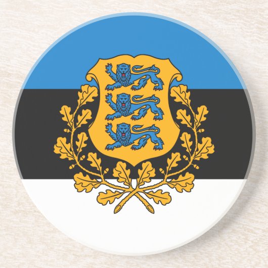 Estonia Zandsteen Onderzetter (Voorkant)